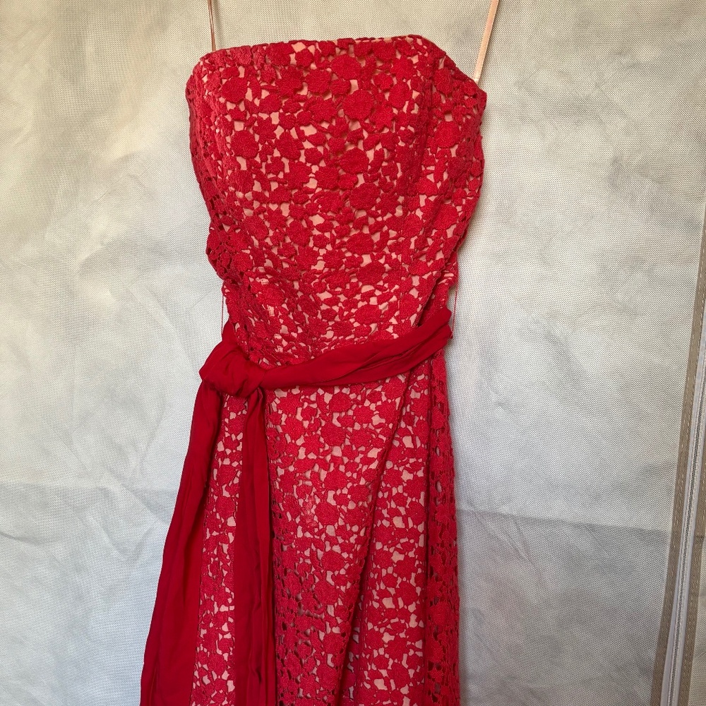 Red dress